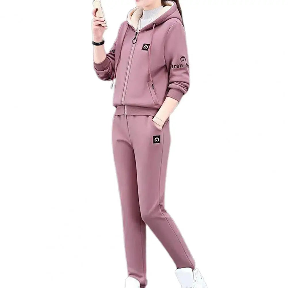 2 Pcs/ Set Hoodies Pants Suit