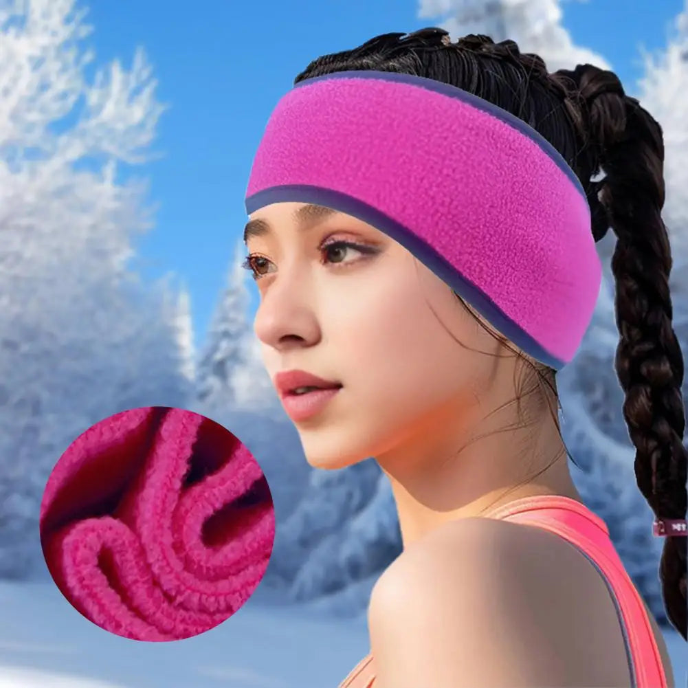 Winter Polar Fleece Earmuff Headband